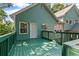 Deck with views of the backyard at 533 Coolsprings Walk, Woodstock, GA 30188