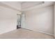 This bedroom has an entrance to a stairwell and carpet at 2601 Brandenberry Dr, Decatur, GA 30034