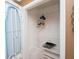 Organized closet with shelving, hanging space, and storage solutions at 300 Peachtree Ne St # 11C, Atlanta, GA 30308