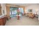 Bright lobby area with comfortable seating, large windows, and stylish decor at 300 Peachtree Ne St # 11C, Atlanta, GA 30308