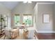 Bright office with neutral colors, large windows, and a vaulted ceiling at 3505 Watson Rd, Cumming, GA 30028