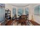 Cozy dining area with a bay window next to the kitchen at 876 Ashton Oak Cir, Stone Mountain, GA 30083