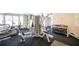 Well-equipped fitness center with cardio machines, weightlifting equipment, and rubber flooring at 225 E Ponce De Leon Ave # 310, Decatur, GA 30030
