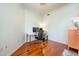 Office space featuring hardwood floors, neutral walls, and natural light at 225 E Ponce De Leon Ave # 310, Decatur, GA 30030