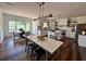 Spacious modern kitchen featuring stainless steel appliances, a center island, and ample counter space at 2873 Shoals Hill Ct, Dacula, GA 30019