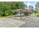 Spacious carport and driveway with plenty of parking at 4847 Lakewood Dr, Acworth, GA 30101