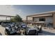 Luxurious rooftop terrace with comfortable seating, an outdoor bar, and a stunning view at 318 Sandy Springs Cir # 120, Sandy Springs, GA 30328