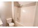 Clean bathroom featuring a shower and toilet at 1200 Martins Chapel Se Ln, Lawrenceville, GA 30045