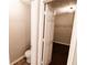 Walk-in closet featuring custom shelving and storage solutions at 1200 Martins Chapel Se Ln, Lawrenceville, GA 30045