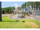 Beautiful community gazebo near the pool, perfect for relaxation and gatherings at 1602 Buckingham Place Pl, Woodstock, GA 30188