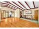 Bright living room featuring hardwood floors, large windows, and unique architectural details at 2991 Monterey Drive Dr, Decatur, GA 30032