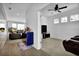 Bright bonus room with media center and recessed lighting at 611 Sugar Prairie Bnd, Lawrenceville, GA 30045