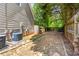 Backyard featuring partial privacy fence, yard space and home's siding at 1095 Northpoint Trce, Roswell, GA 30076