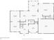 Floor plan of first floor featuring a kitchen, living room, dining room, Gathering room, office, and garage at 15 Vickwood Court Ne, Marietta, GA 30068