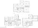 Floor plans for the first floor, second floor, and basement at 15 Vickwood Court Ne, Marietta, GA 30068