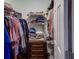 Walk-in closet featuring organization system for easy access to all clothing at 4604 Vinings Central Se Run # 131, Atlanta, GA 30339
