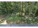 View of home's wooded backyard, which provides a peaceful natural setting at 772 Brookwood Sw Ter, Lilburn, GA 30047