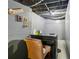 Unique finished basement with a bar area and a comfortable seating area at 10119 Azalea Dr, Covington, GA 30014