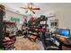 Walk-in closet with custom shelving, perfect for organizing a wardrobe at 10119 Azalea Dr, Covington, GA 30014