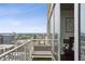 Balcony features city views and flows into bedroom at 855 Peachtree Ne St # 3005, Atlanta, GA 30308
