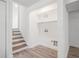 Spacious laundry room or closet next to stairs at 3195 Newcastle Way, Snellville, GA 30039