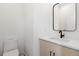Clean powder room featuring modern fixtures and a sleek vanity for a minimalist design at 367 Parkway Ne Dr # 7, Atlanta, GA 30312