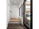 Modern entryway with hardwood floors, stairs, a large window and natural light at 367 Parkway Ne Dr # 7, Atlanta, GA 30312