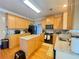 Well-equipped kitchen with granite countertops, an island, and stainless steel appliances at 5771 Vinings Retreat Sw Way, Mableton, GA 30126