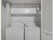 Convenient laundry room with a washer and dryer at 68 La Rue Nw Pl, Atlanta, GA 30327