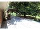 Covered outdoor deck area, offering a shaded retreat at 742 Starlight Ne Ct, Sandy Springs, GA 30342