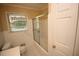Bathroom featuring a shower/tub combination and neutral finishes at 742 Starlight Ne Ct, Sandy Springs, GA 30342