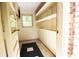 The pantry has built in shelving and natural lighting at 742 Starlight Ne Ct, Sandy Springs, GA 30342