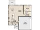 First floor plan featuring kitchen, dining, Gathering, and garage at 109 Bandimere Pkwy, Dallas, GA 30157