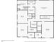 Floor plan showing the second floor including bedrooms and bathrooms at 5900 Fairington Farms Lane Ln, Stonecrest, GA 30038