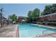 Community swimming pool area featuring plenty of space for residents at 4266 Roswell Ne Rd # H4, Atlanta, GA 30342
