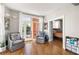 Living room provides balcony access and a doorway to the bedroom at 1029 Piedmont Ne Ave # 202, Atlanta, GA 30309