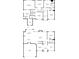 Combined floor plans of the first and second floors, providing a comprehensive view of the home's layout at 236 Lakestone Pkwy, Woodstock, GA 30188