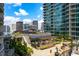 Outdoor patio area with seating at 923 Peachtree Ne St # 932, Atlanta, GA 30309