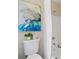 Cozy bathroom featuring a shower tub combination with modern fixtures and decor at 1345 Benbrooke Nw Ln, Acworth, GA 30101