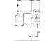 Second-story floor plan detailing bedrooms, baths, and balcony openings to the floor below at 1345 Benbrooke Nw Ln, Acworth, GA 30101