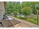 Outdoor space includes a deck with seating area, a pool area, and large trees with a natural backdrop at 146 Henderson Farm Ln, Canton, GA 30115