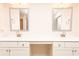Bathroom featuring a double vanity with modern faucets and ample storage below at 905 Eldridge Rd, Hampton, GA 30228