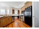 Modern kitchen featuring stainless steel appliances and granite countertops at 1505 Walker Ave, College Park, GA 30337