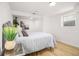 Bedroom featuring hardwood floors, neutral colors, and recessed lighting at 3388 Hyland Dr, Decatur, GA 30032