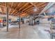 Large, unfinished basement with concrete floor and exposed ceiling great for storage or workshop space at 4367 Cedar Wood Sw Dr, Lilburn, GA 30047
