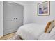 Cozy bedroom with a comfortable bed, a closet, and stylish decor for a relaxing stay at 701 Smith St, Atlanta, GA 30310
