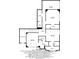 Detailed floor plan showcasing the layout with labeled rooms and dimensions for easy visualization at 141 N. Trace, Alpharetta, GA 30009