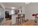 Open kitchen area features bar seating and views into breakfast nook. Lots of natural light at 2210 Benidorm Ct, South Fulton, GA 30349