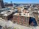 Aerial view of the building in a walkable area, next to attractions and convenient transportation at 115 W Peachtree Nw Pl # 602, Atlanta, GA 30313