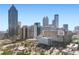 Panoramic city skyline view showcasing Atlanta's iconic skyscrapers against a clear blue sky at 115 W Peachtree Nw Pl # 602, Atlanta, GA 30313